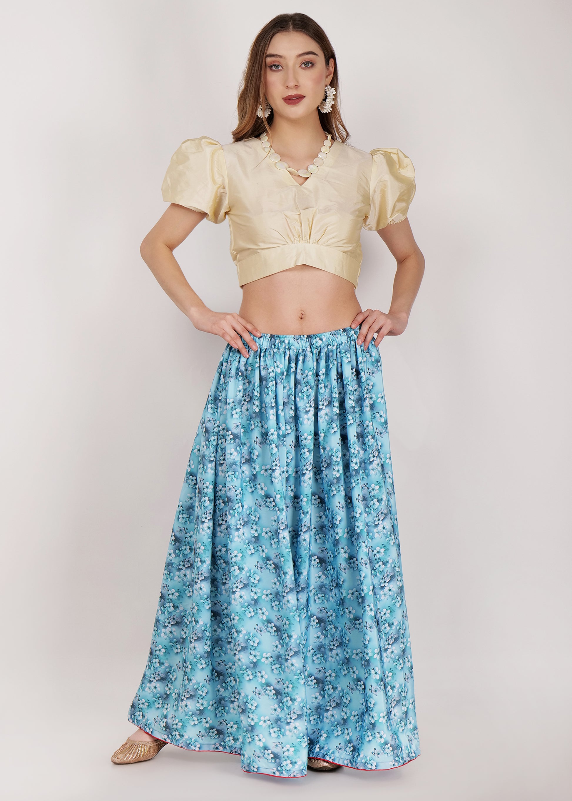 Beach Printed Skirt - Rigel Wear